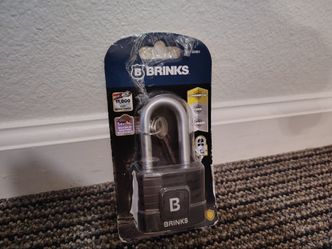 brinks keyed padlock