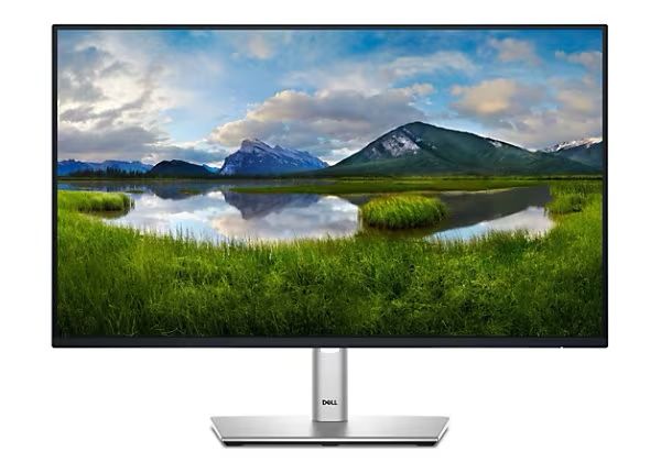 Dell Computer Monitor & Logitech Keyboard And Mouse Bundle