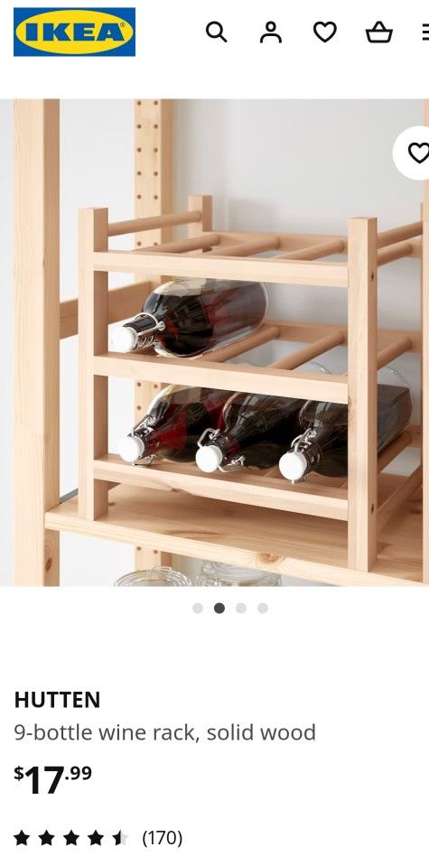 Ikea Hutten Wine Rack