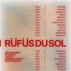 Rufus Du Sol Tickets