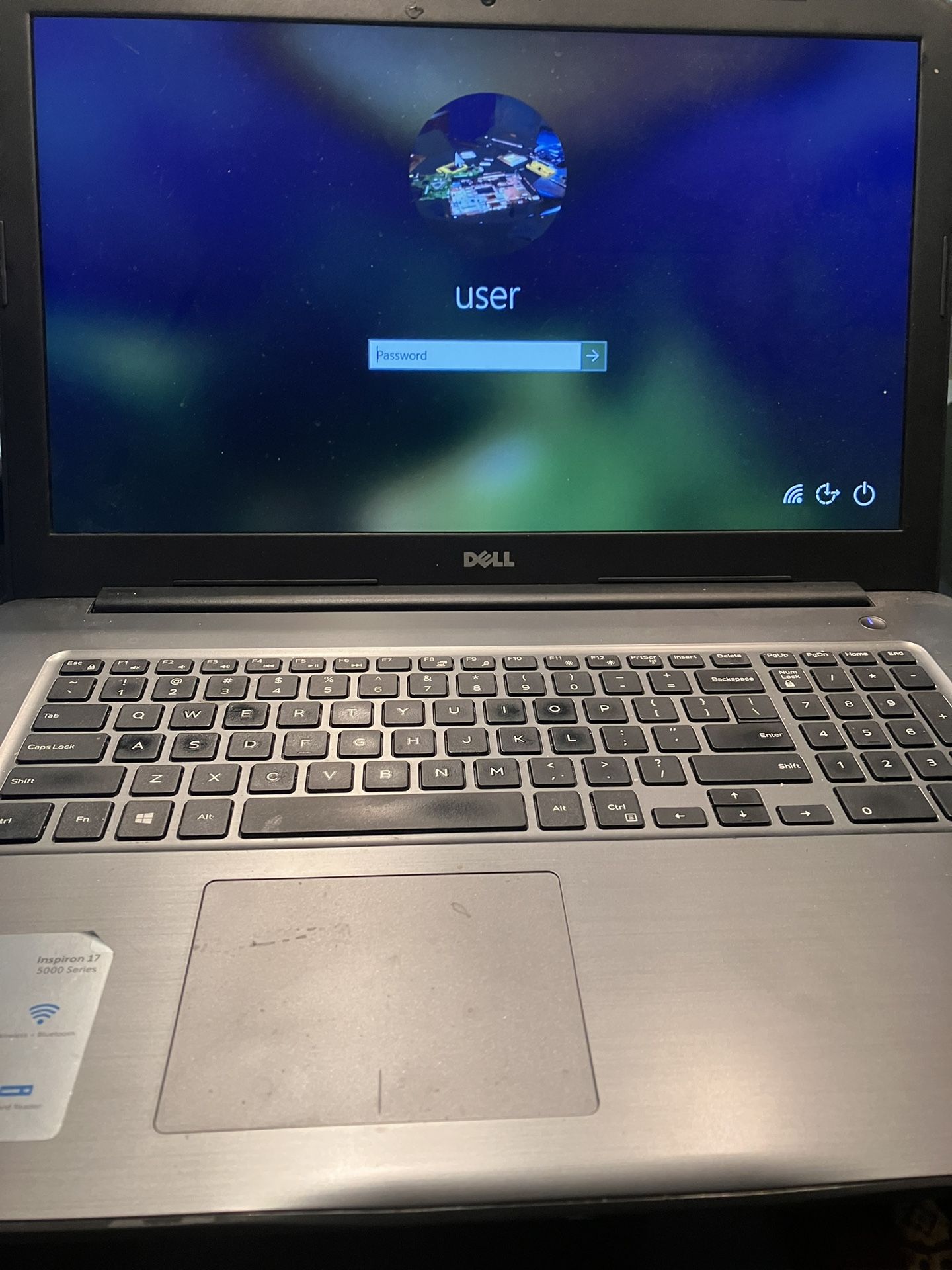 Dell Inspiron 17 series 5000…i5 CPU Ssd Hard Drive