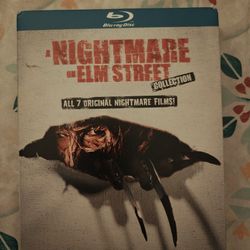 Nightmare On Elm Street Complete Movie Blue Ray Set