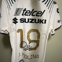 Pumas Authentic Jersey 