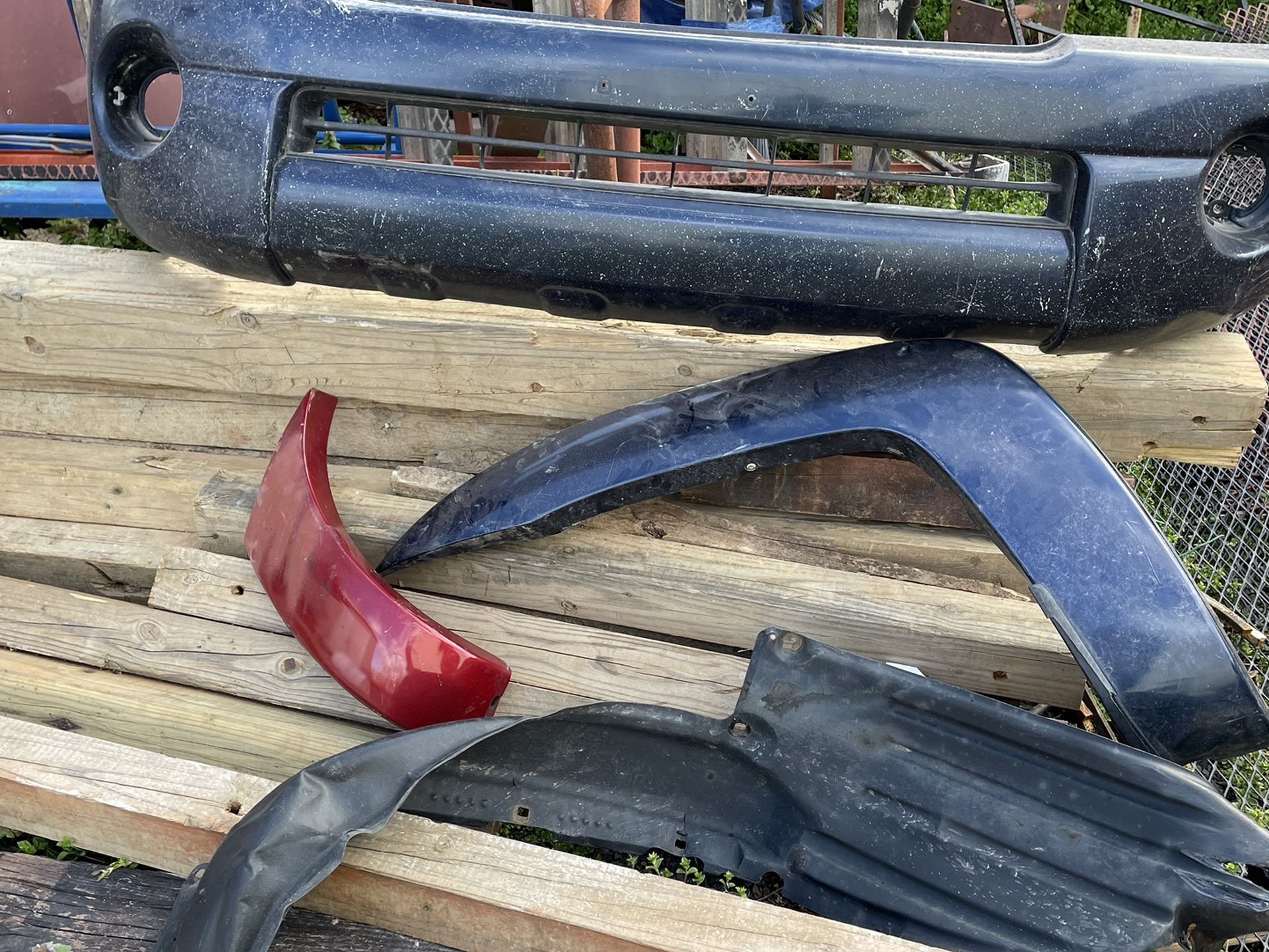 2011 Toyota Tacoma Front Bompers Lef Side Flares Tire Cover All For Part