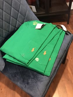 Green polo Ralph large and XLarge only new men shirts 25$ Nike Gucci