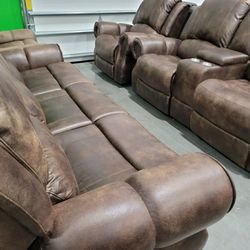 Reclining Sofa Liquidation Today!