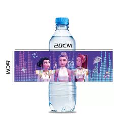 20PCS Demon Hunters Water Bottle Labels Stickers Birthday Party Supplies Party Favors for Kids Birthday Decoration