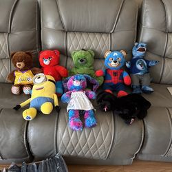 Build A Bear 8 Lot Of DC Marvel Various Plus
