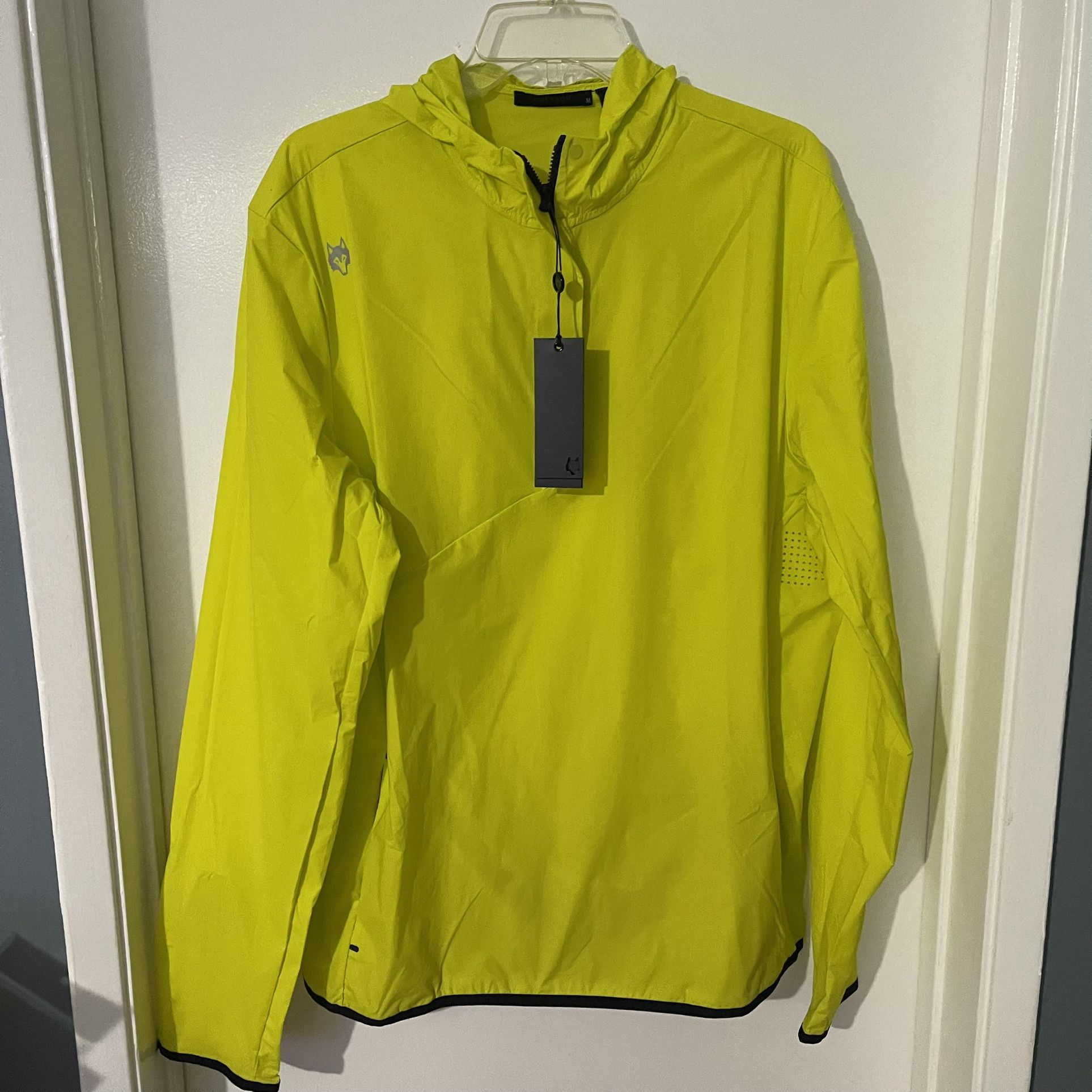 Greyson Golf Jacket Hoodie Pac Lite Newago Blaze NWT MSRP $285 Men’s Size M