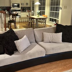 Two piece 3+3 People Couch Set 