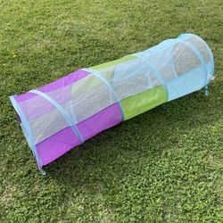 Colorful Kids Pop Up Play Tunnel Indoor & Outdoor Crawl Tube Collapsible