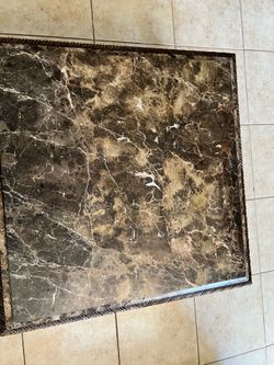 1 Large coffee table 2 side tables