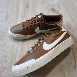 Nike Court Shot Light British Tan/Soft Pearl Men's Size 11 FQ8146-201