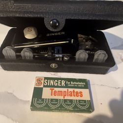 Singer Buttonholed Model 160506 Complete 8 Te