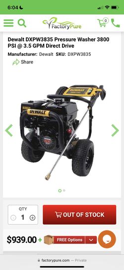 Dewalt dxpw3835 shop