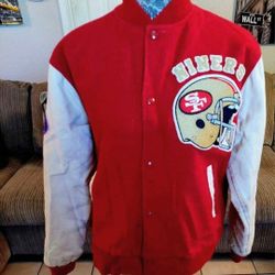 Vintage 49ers Varsity Jacket