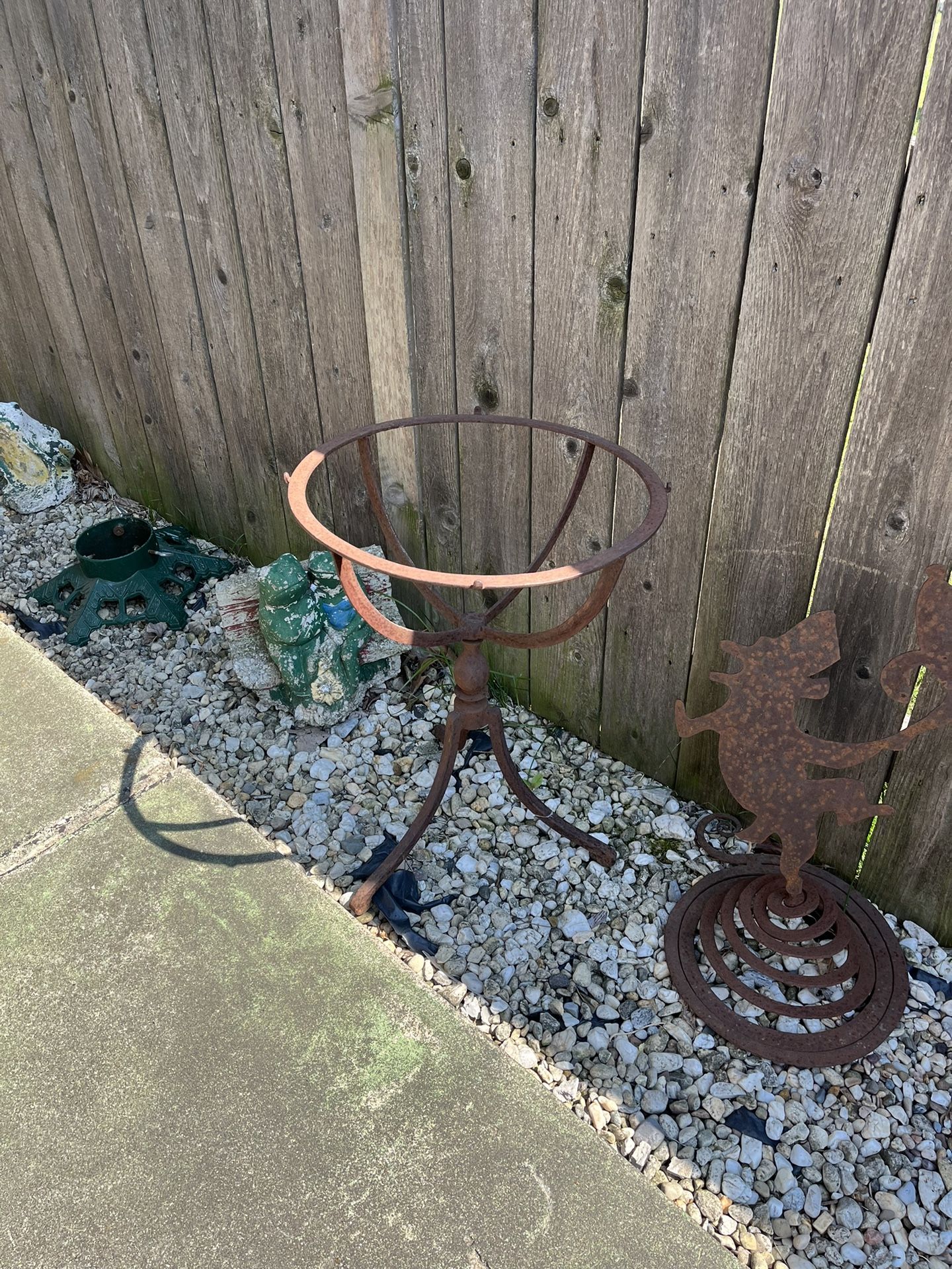 Heavy Metal Plant Stand