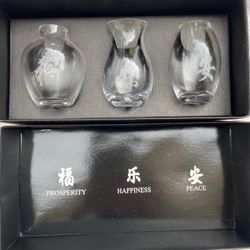 GOOD FORTUNE MINI VASES
