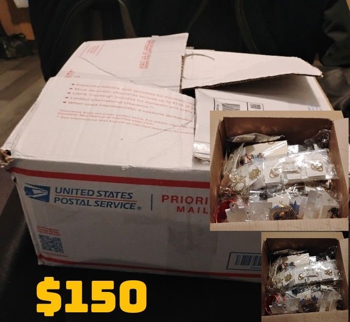 Large Box Full Of High-End Women's Fashion Jewelry