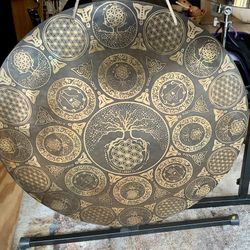 Sound Healing 26" Bronze Tibetan Gong w/ Beater