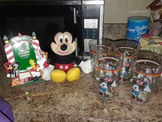talking Mickey bundle with Minnie glasses watch