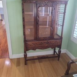 Old Wooden Show Case Cabnit 