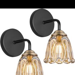 Vintage Wall Sconce Set
