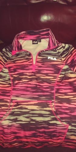 Light fleece FILA half zip size -M