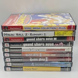 PlayStation 2 Games $10 Each