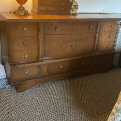 Vintage Sturdy With Matching Mirror