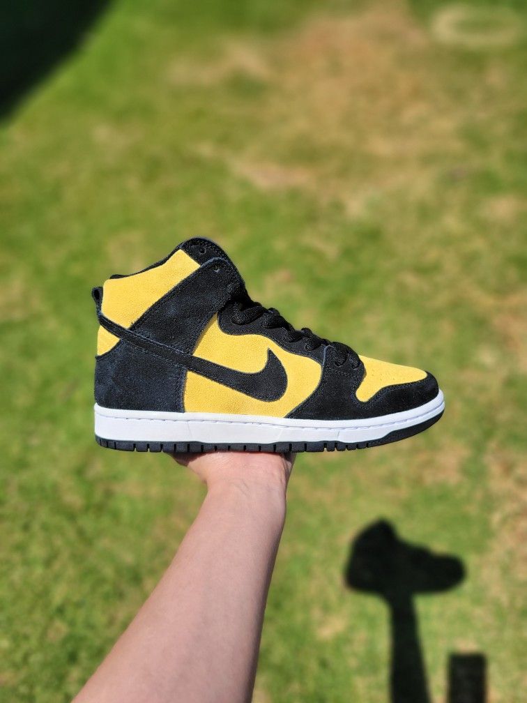 Nike SB Dunk High Pro Reverse Goldenrod 7M