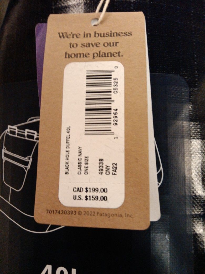 Patagonia Duffle Bag