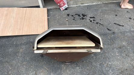 Pellet Grill Pizza Oven Attachment with Stone – Fits Traeger