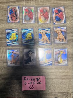 20+ Card 2025 Topps Chrome Disney Lot – Numbered Hercules + Blue Sapphires