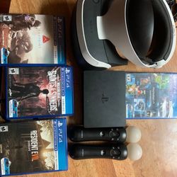 PS4 VR WITH GAMES 