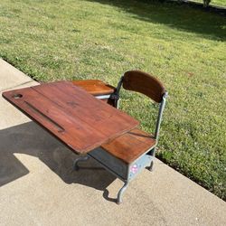 Antique Child’s School Desk 