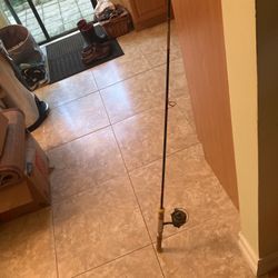 Antique Rod And Reel Mitchelle Cap Reel From The 50s