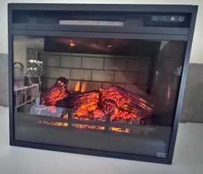 Electric Fireplace insert with Heater