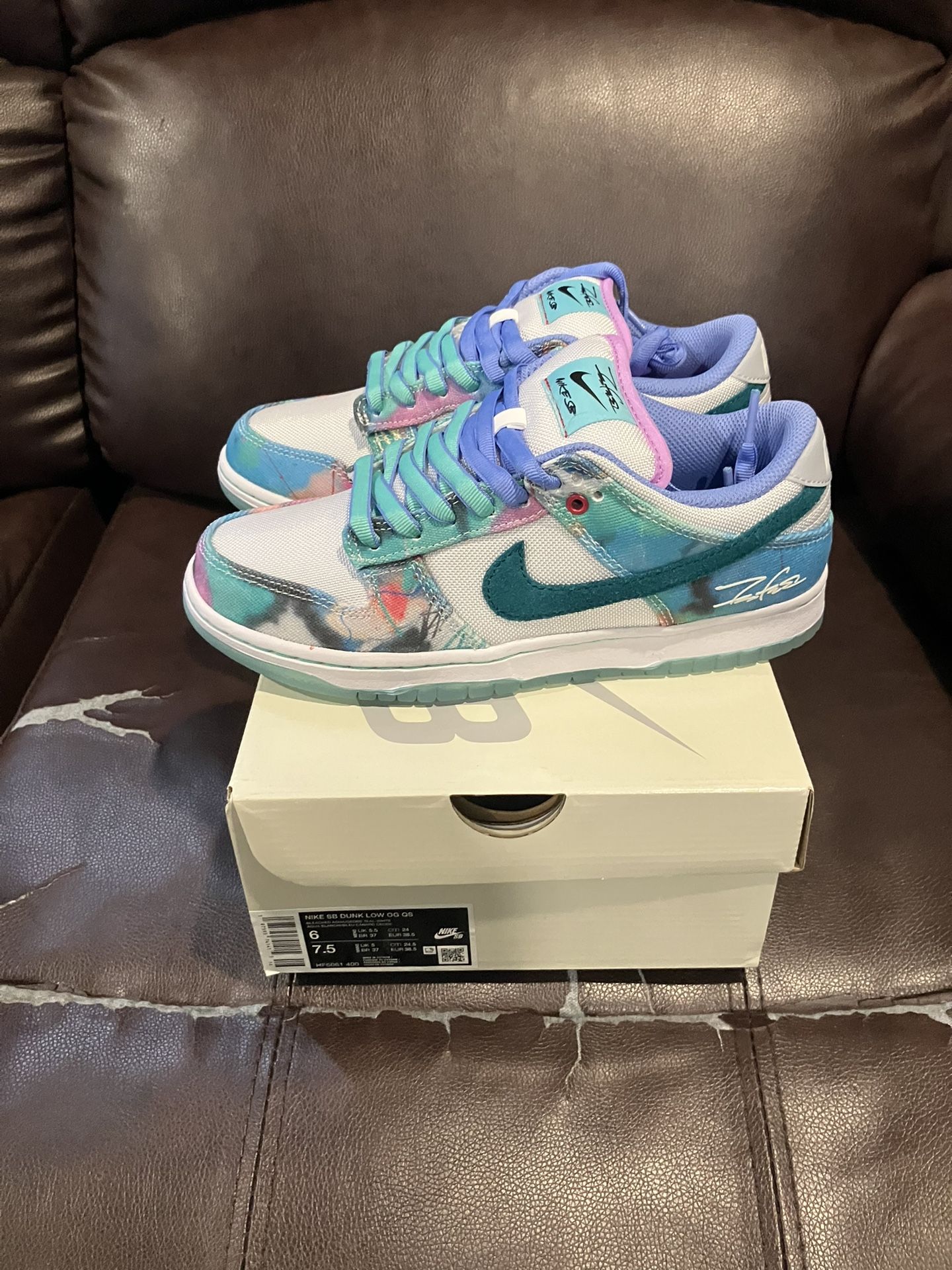 Nike SB Dunk Low Futura Size 6