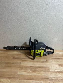 Ryobi Gas Powered 18” Bar Used In Like New Condition