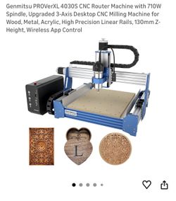  Brand new  Genmitsu PROVerXL 4030S CNC Router Machine with 710W Spindle in the box
