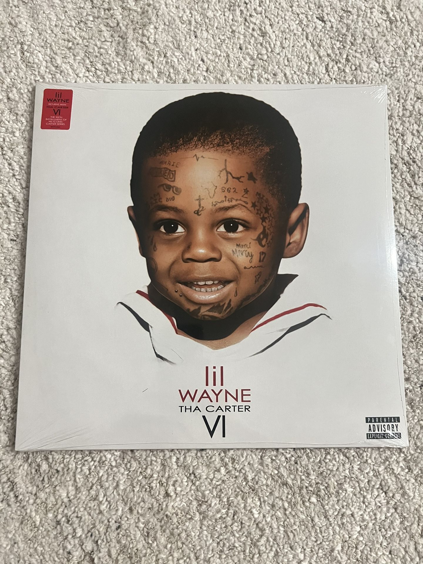 signed lil wayne red vinyl the carter VI