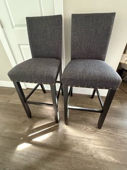 Set of 2 bar chairs