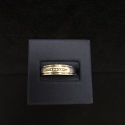 10k White Gold Man's Ring