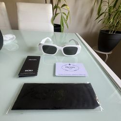 Prada Glasses White Brand New 