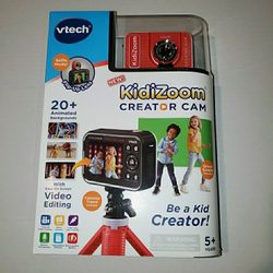 Vtech kidizoom creator hd video camera red