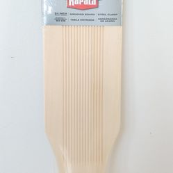 Rapala Fillet Board w/ Steel Clamp Made in USA New 24” Grooved Wood Fish Board - Fishing