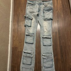 Rockstar Stacked Jeans Size 32