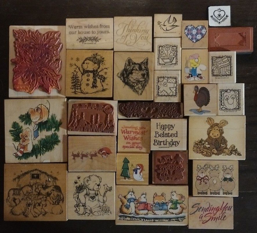 Vintage Rubber Stamps