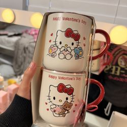 Valentines Mugs Hello Kitty